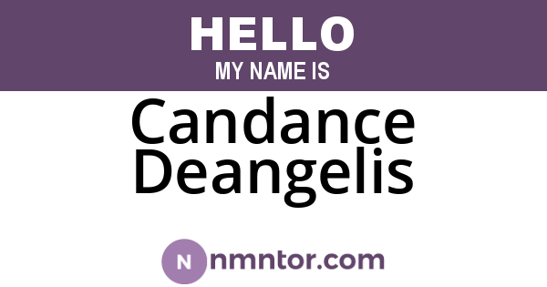 Candance Deangelis