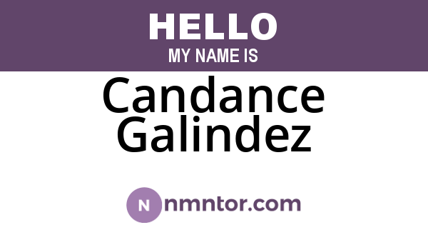 Candance Galindez