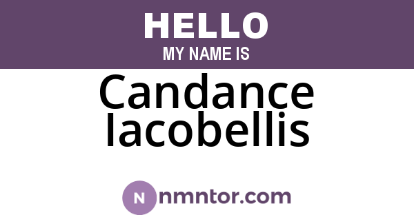 Candance Iacobellis