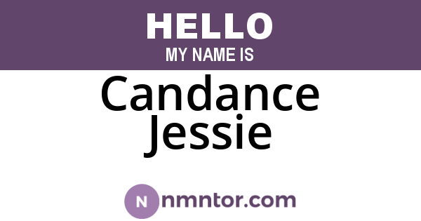 Candance Jessie