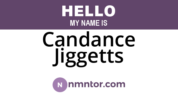 Candance Jiggetts
