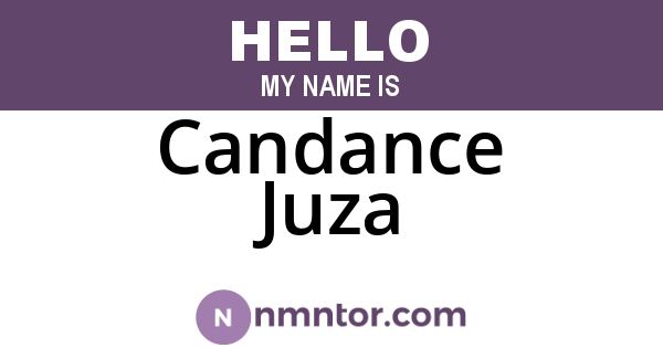 Candance Juza