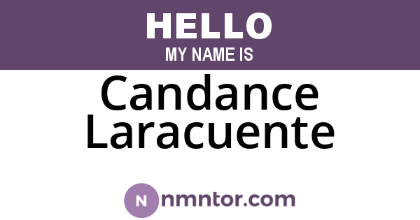 Candance Laracuente