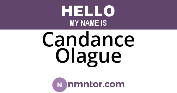 Candance Olague