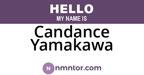 Candance Yamakawa