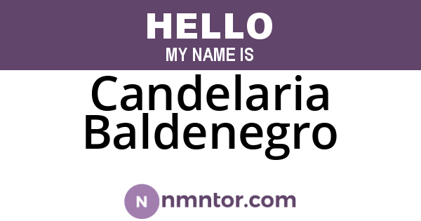 Candelaria Baldenegro