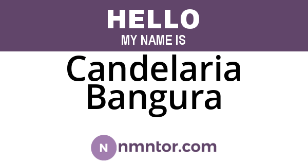 Candelaria Bangura
