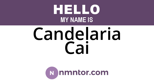 Candelaria Cai