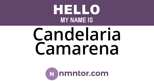 Candelaria Camarena