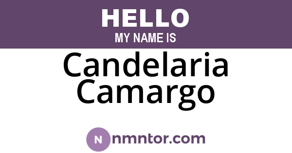 Candelaria Camargo