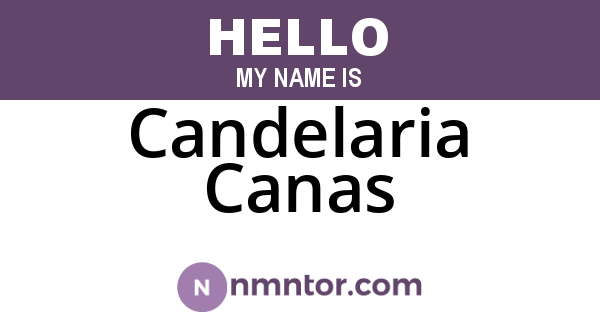 Candelaria Canas