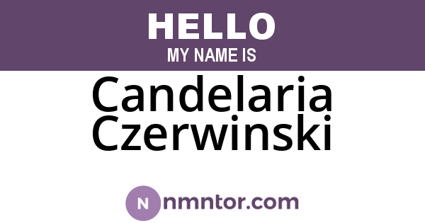 Candelaria Czerwinski
