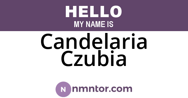 Candelaria Czubia