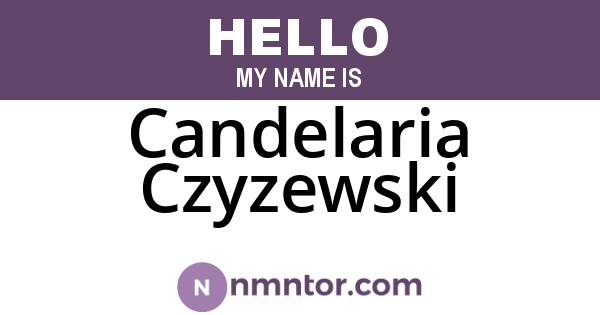 Candelaria Czyzewski