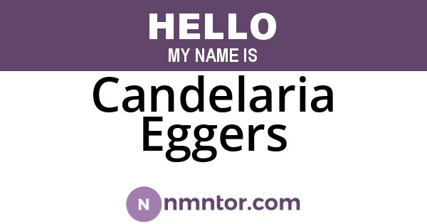 Candelaria Eggers