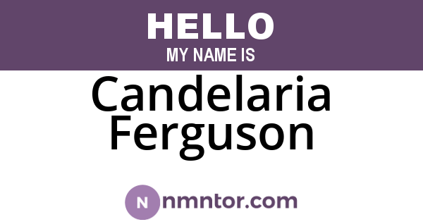 Candelaria Ferguson