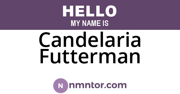 Candelaria Futterman