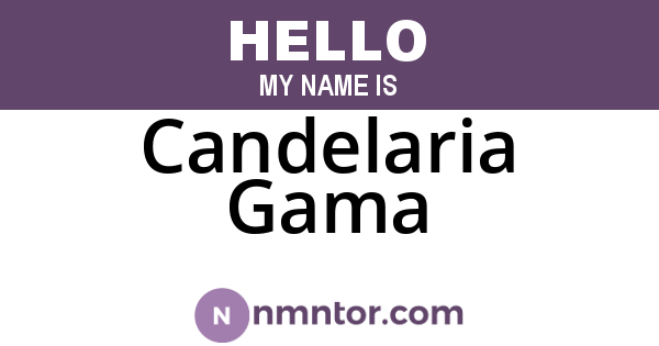 Candelaria Gama