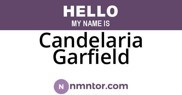 Candelaria Garfield