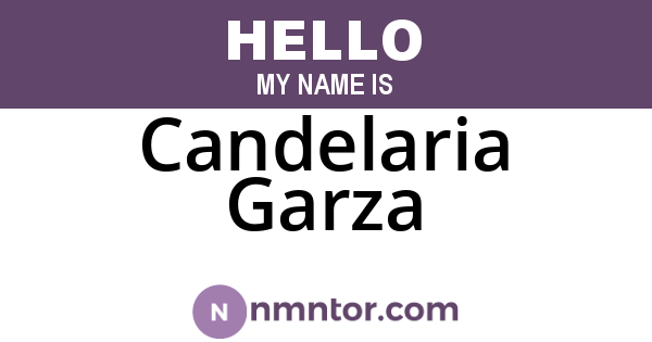 Candelaria Garza