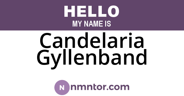 Candelaria Gyllenband