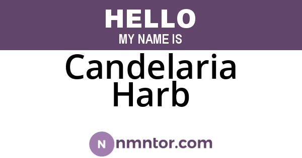 Candelaria Harb