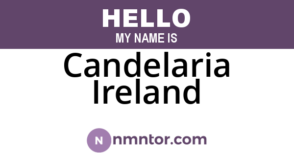Candelaria Ireland