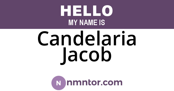 Candelaria Jacob