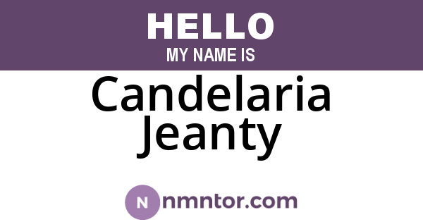Candelaria Jeanty