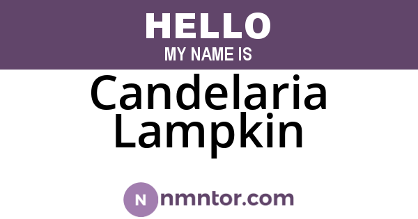 Candelaria Lampkin