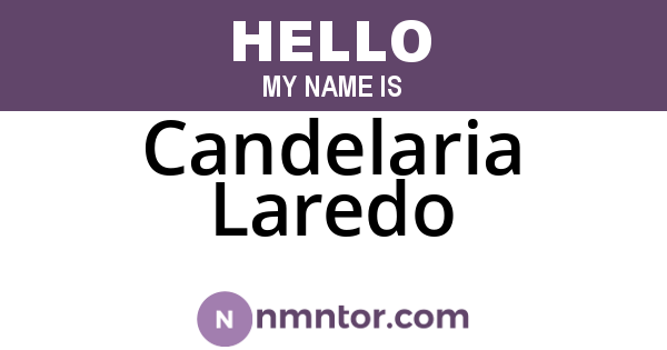 Candelaria Laredo
