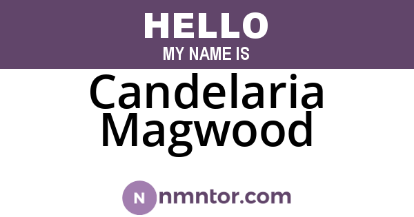 Candelaria Magwood