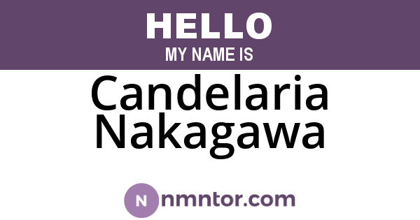 Candelaria Nakagawa