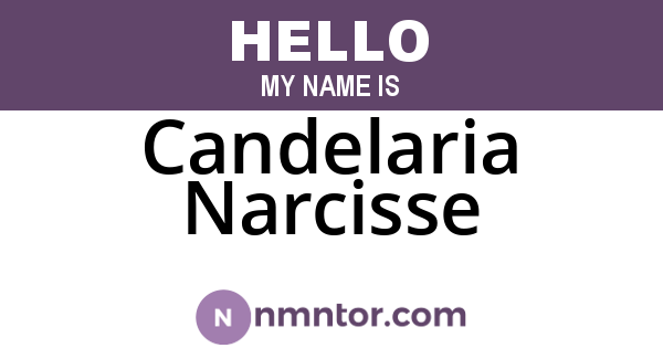 Candelaria Narcisse