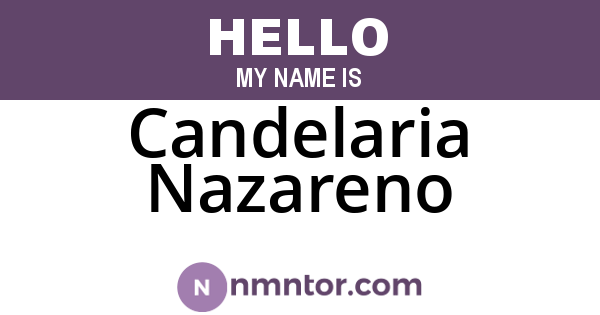Candelaria Nazareno