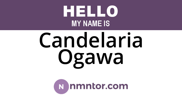Candelaria Ogawa