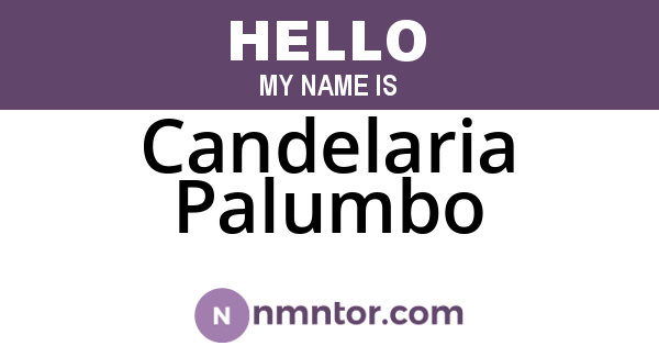 Candelaria Palumbo
