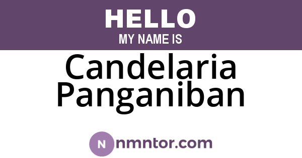 Candelaria Panganiban