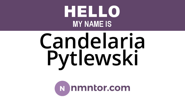 Candelaria Pytlewski