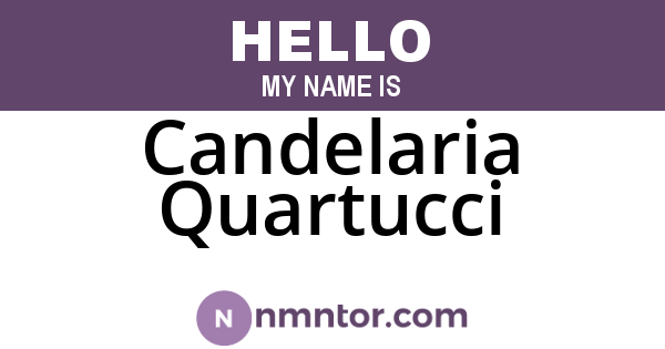 Candelaria Quartucci