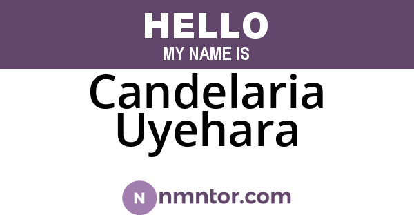Candelaria Uyehara