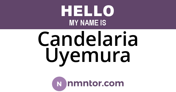 Candelaria Uyemura