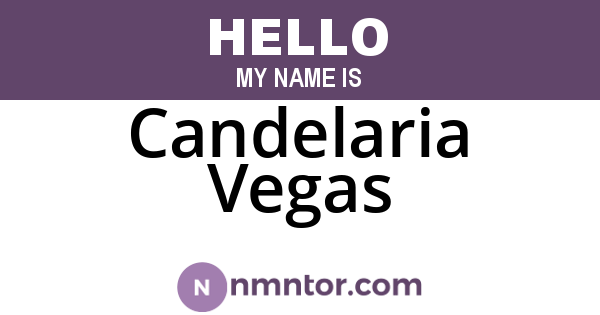Candelaria Vegas