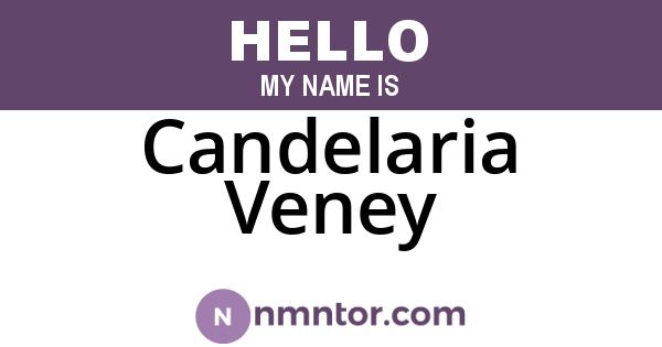 Candelaria Veney