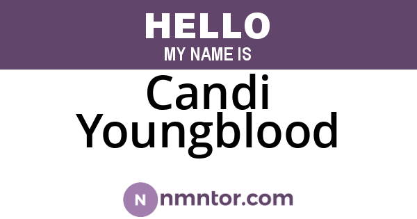 Candi Youngblood