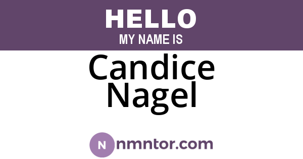 Candice Nagel
