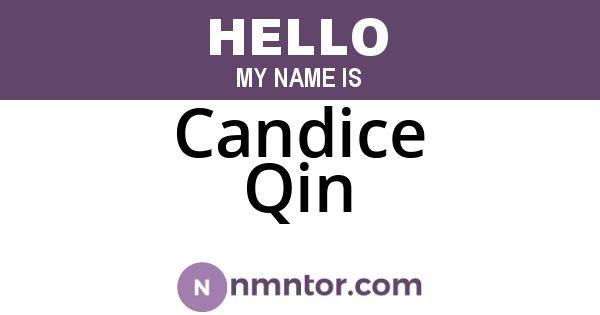 Candice Qin