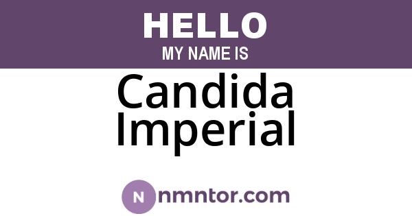 Candida Imperial