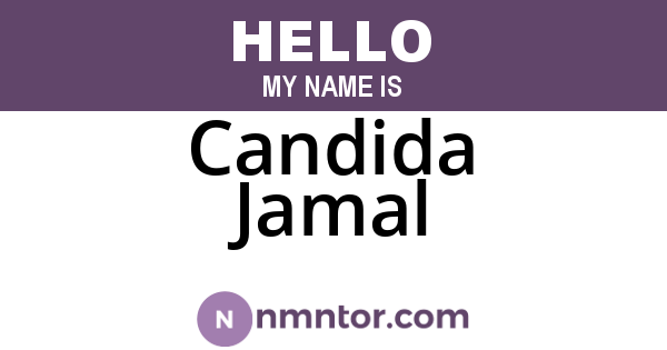 Candida Jamal