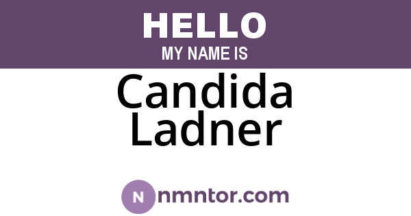Candida Ladner